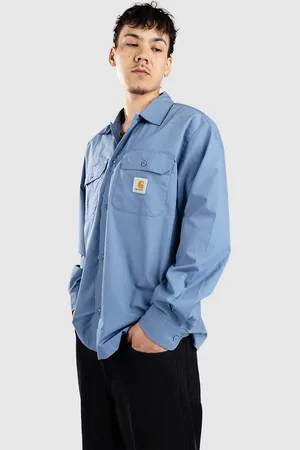 Carhartt Craft Hemd blauw