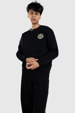Santa Cruz Knox Faces Dot Sweater zwart