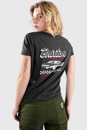 Brixton Speed And Service Fitted T-Shirt zwart