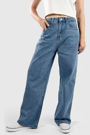 Blue Tomato Baggy Denim Jeans blauw