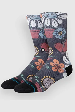 Stance Planted Crew Sokken patroon