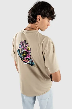 Santa Cruz Space Hand T-Shirt grijs