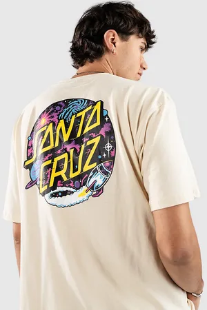 Santa Cruz Space Dot T-Shirt grijs