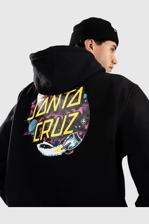 Santa Cruz Space Dot Hoodie zwart