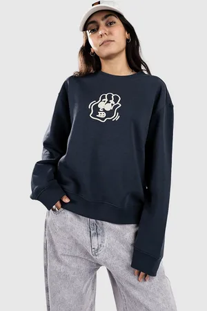 Element Say Hi Crew Sweater blauw