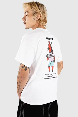 A.Lab Cancer T-Shirt wit