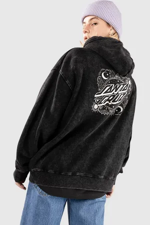Santa Cruz Ornate Dot Hoodie zwart
