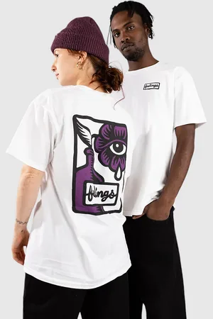 And Feelings Flower T-Shirt wit