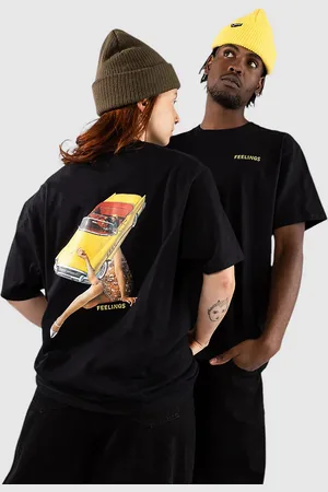 And Feelings Car T-Shirt zwart