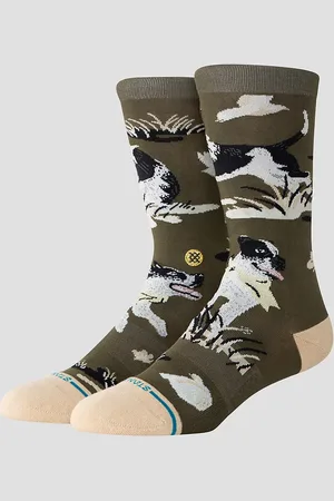 Stance Ishod Crew Socks groen