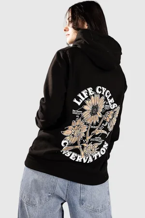 Dravus Life Cycles Hoodie zwart