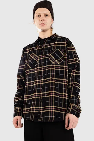 Volcom Netastone Flannel Hemd zwart