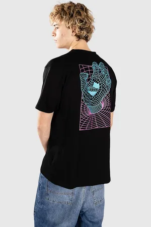 Santa Cruz Vortex Hand T-Shirt zwart
