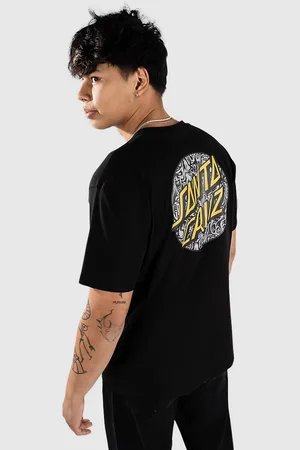 Santa Cruz Knox Faces Dot T-Shirt zwart