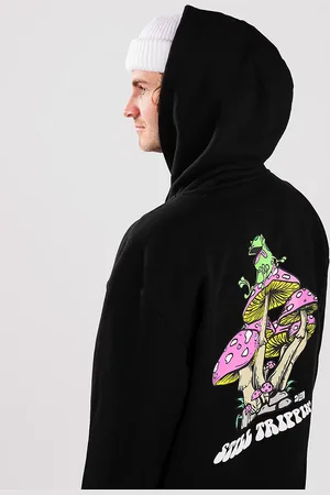A.Lab Still Trippin Hoodie zwart