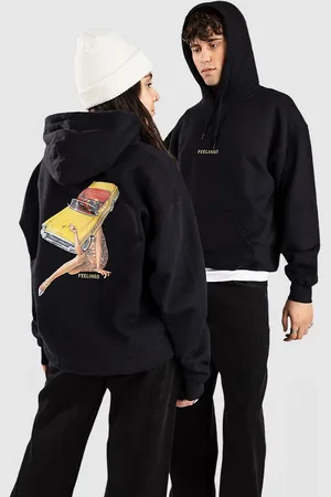 And Feelings Car Hoodie zwart