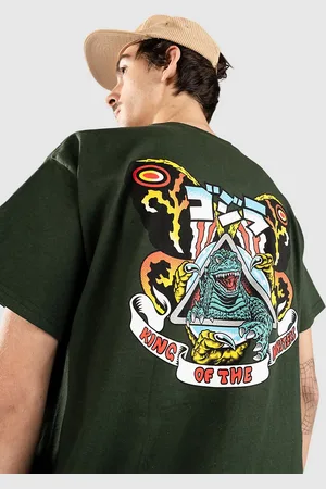 Santa Cruz X Godzilla Natas Mothra T-Shirt groen