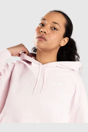 New Balance Sport Essentials French Terry Hoodie roze