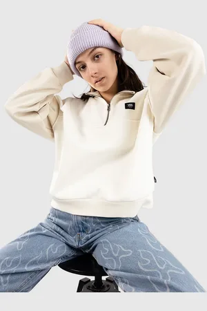 Vans Colorblock Half Zip Mock Zip Hoodie