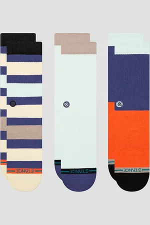 Stance Bayside Crew 3 Pack Socks patroon