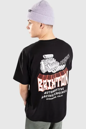 Brixton Horsepower T-Shirt zwart