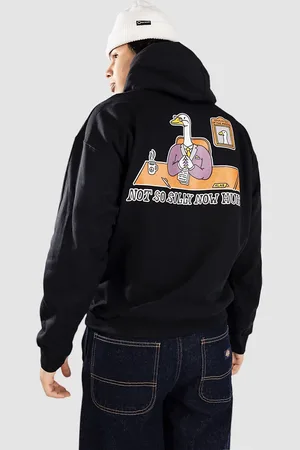 A.Lab Not Silly Hoodie zwart