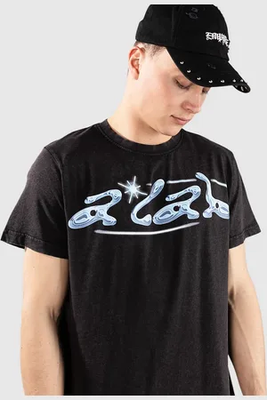 A.Lab Iridescent T-Shirt zwart