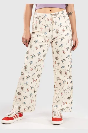 Brixton Margo Cropped 5 Pocket Broek wit