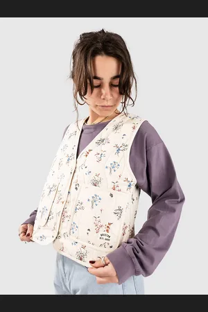 Brixton Field Floral Quilted Bodywarmer wit