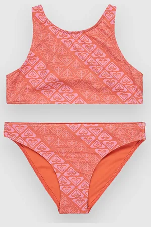 Roxy Heart N Soul Kids Bikini Set rood