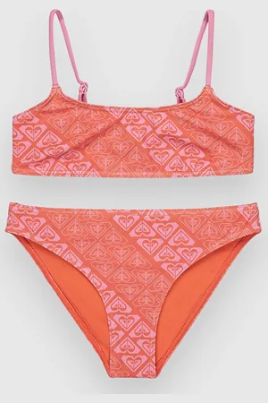 Roxy Heart N Soul Kids Bikini Set rood