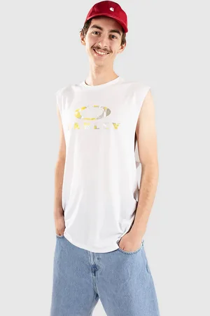 Oakley Bark Sun Tanktop wit