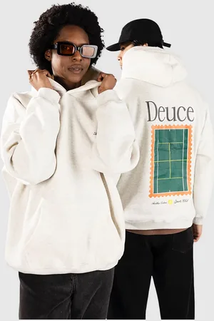 Another Cotton Lab Deuce Oversized Hoodie grijs