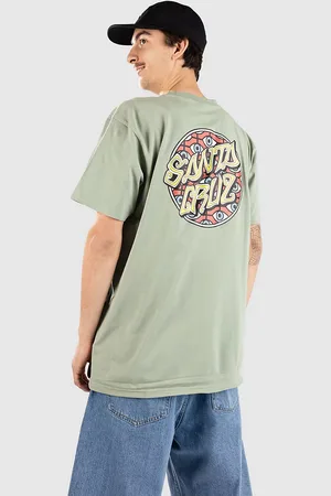 Santa Cruz Salba Eyes Dot T-Shirt groen