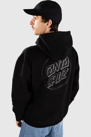 Santa Cruz Tonal Opus Dot Stripe Hoodie zwart
