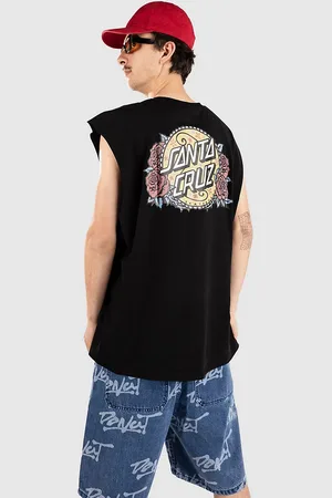 Santa Cruz Guzman Dot Tanktop zwart