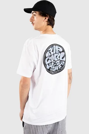 Rip Curl Wettie Passage Icon T-Shirt wit