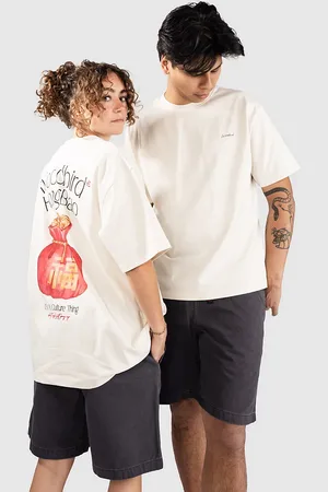 Woodbird WBBaine HongBao T-Shirt wit