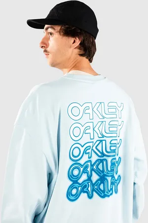 Oakley B1B Repeated Crewneck Sweater blauw