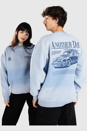 Another Cotton Lab Another Day Oversized Washed Sweater blauw