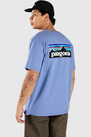 Patagonia P-6 Logo Responsibili T-Shirt blauw