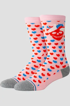 Stance Hearted Crew Socks patroon