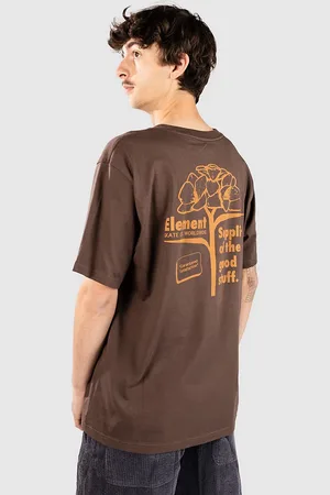 Element Supplier T-Shirt bruin