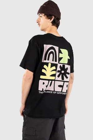 RVCA Mosaic T-Shirt zwart