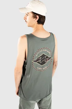 Billabong Rotor Diamond Tanktop groen