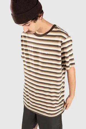 Volcom Level Stone Crew T-Shirt bruin