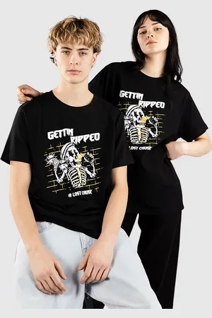 A Lost Cause Gettin Ripped T-Shirt zwart