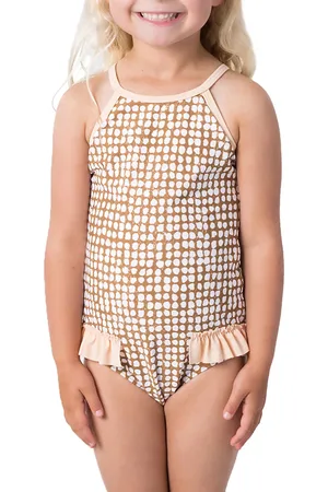 Rip Curl Mini Paradise Cove Kids Bikini Set geel