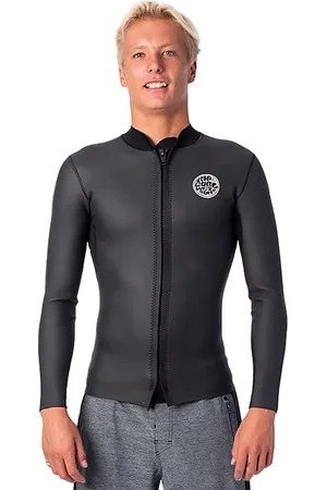 Rip Curl Dawn Patrol 1.5 Full Zip Neopreen Jas zwart