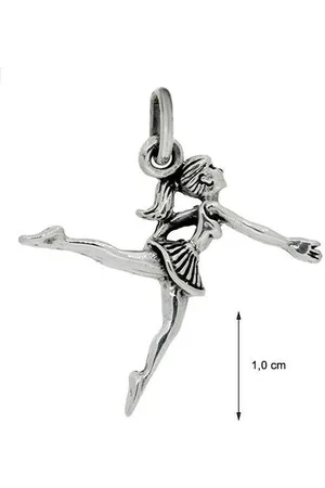 Blinx Jewels Zilveren Hanger Ballerina